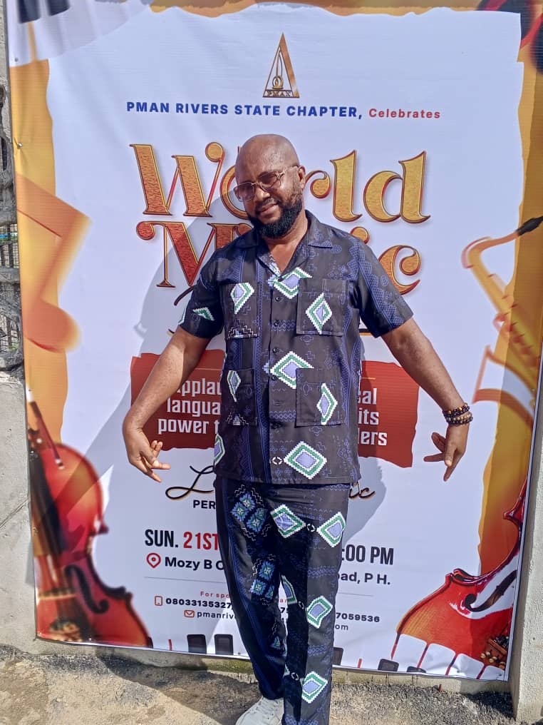 PMAN RIVERS CHAPTER SECRETARY AT THE WORLD MUSIC DAY